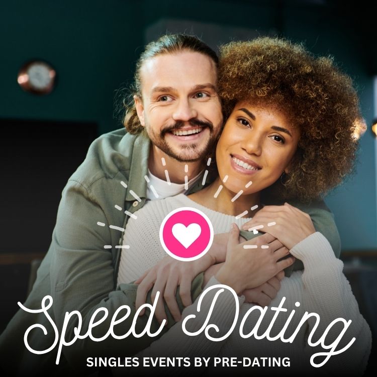 Baltimore attendees of Speed Dating in Maryland enjoying the event!