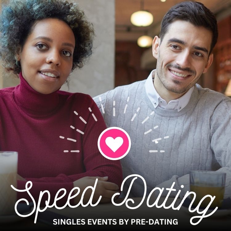 Baltimore attendees of Speed Dating in Maryland enjoying the event!