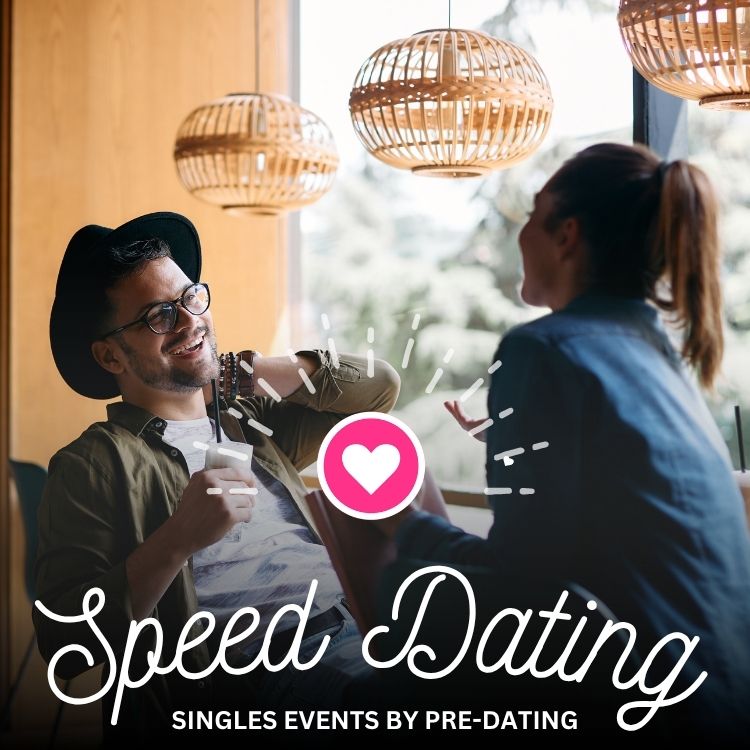 Baltimore attendees of Speed Dating in Maryland enjoying the event!