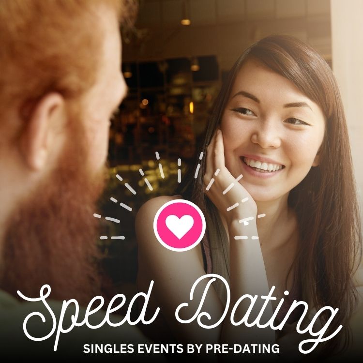 Baltimore attendees of Speed Dating in Maryland enjoying the event!