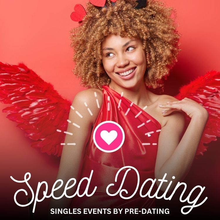 Baltimore attendees of Speed Dating in Maryland enjoying the event!