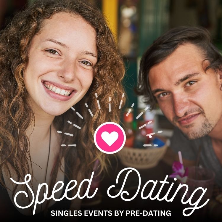 Baltimore attendees of Speed Dating in Maryland enjoying the event!